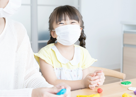 お子さまも安心して通えるクリニック