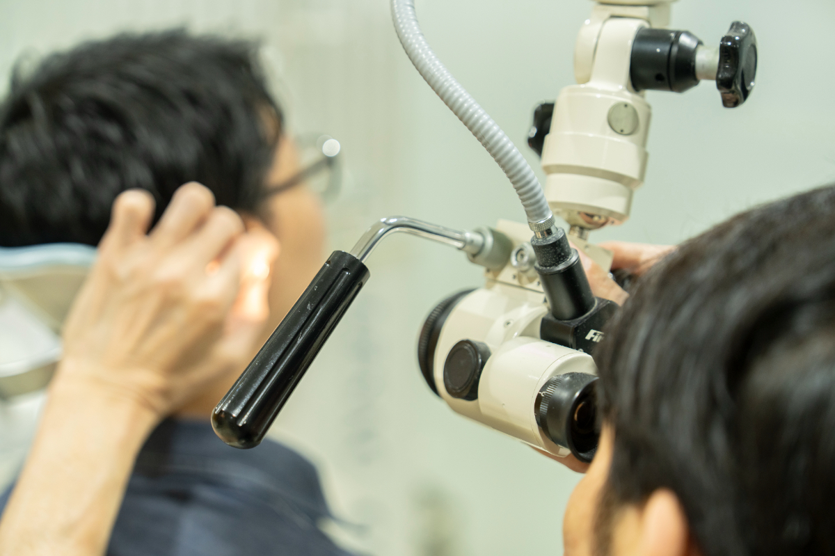 耳だれ治療のイメージ